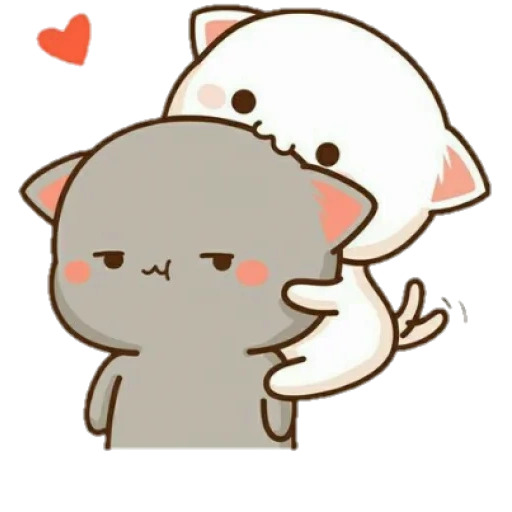 gambar kawaii yang lucu, gambar sayang itu lucu, kucing kawaii yang cantik, love cats kawaii, kandang kawai chibi love