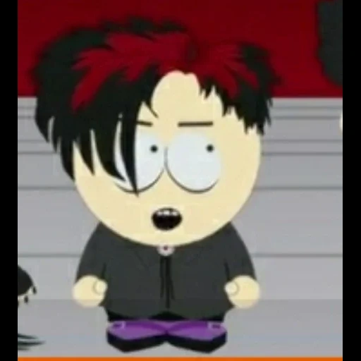 south park, pete saus park, south park pete, goths south park, southern park gotha pete