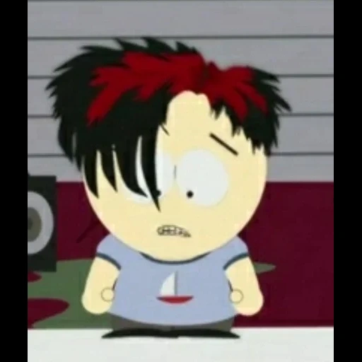 south park, pete saus park, goths saus park, southern park gotha pete, pete telman south park