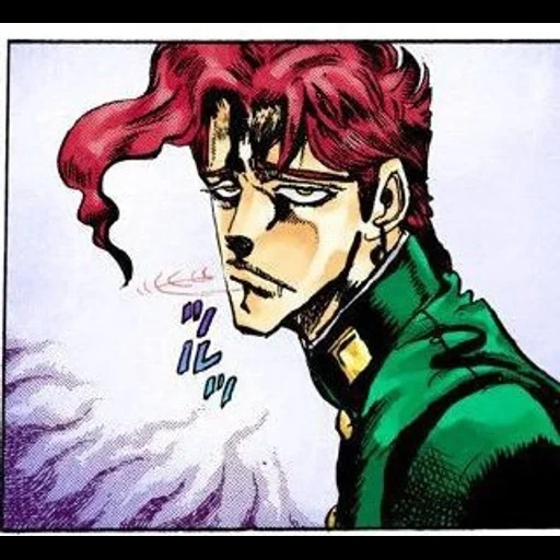 kakyoin, какёин банан, джокер джоджо, какёин нориаки ова, какёин нориаки очки