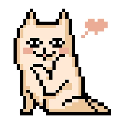 pixel cat, pixel cat, cat pixel art, pixel cat, eight bit cat