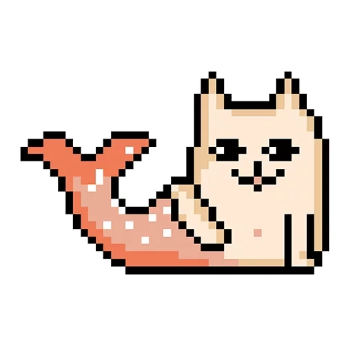 pixel cat, pixel cat, arte de pixel de gato, pixel cat, grade de gato pixel