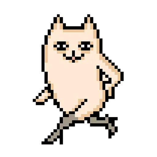 die pixel katze, die pixel katze, die pixel katze, katze pixel art, die pixelkatze