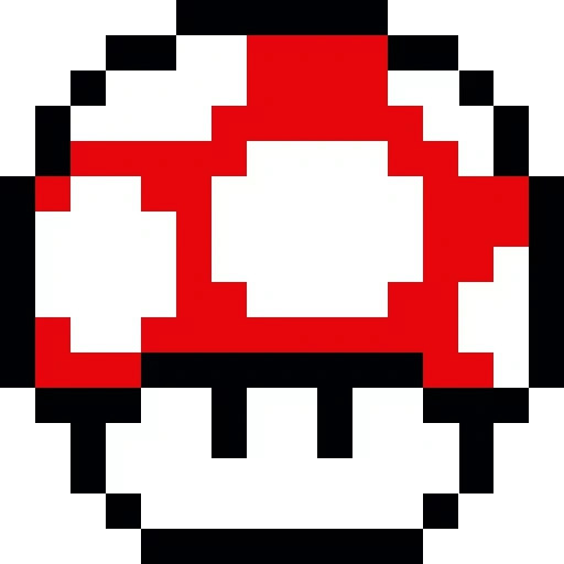 mario mushroom, mario pixel, mario pixel, mario pixel art, mushroom mario pixel dandy