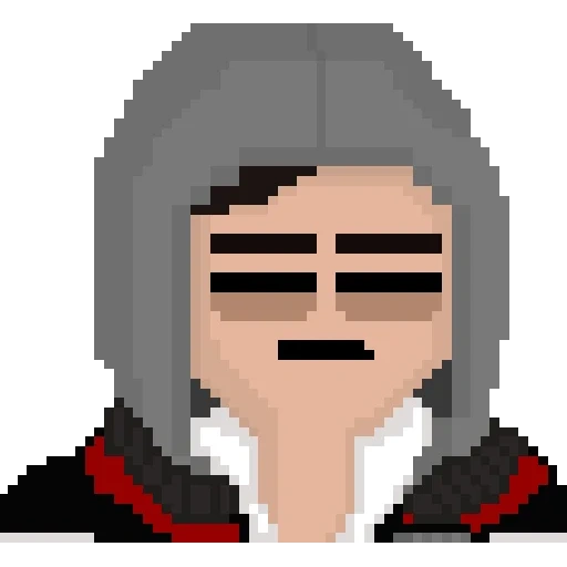 pixel art, pixel assassin, assassin pixel, pixel character, assassin's creed pixel art