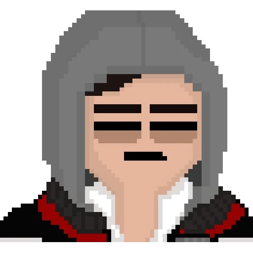 pixel art, pixel assassins, pixel assassin's, karakter piksel, assassin's creed pixel art