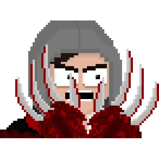 arte de pixel, dusthorror sans, rush zombie roblox, a arte de pixel é simples, pixel kaneki ken