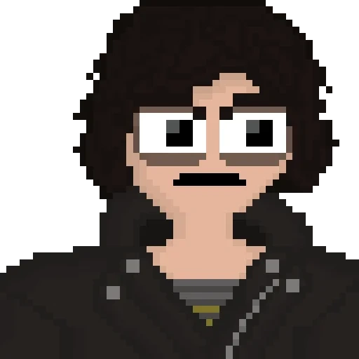 arte de pixel, paniés de pixel, pixel art man, pixel harry potter, harry potter pixel art