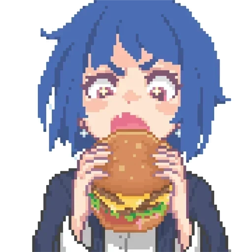 anime pixel, pixel de artes, jogo de lendas do ápice, anime de arte pixel, eh pixylainchka faria