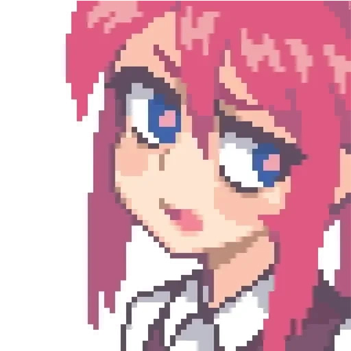 pixel art, pixel artistique, art de pixel anime, eh pixylainchka