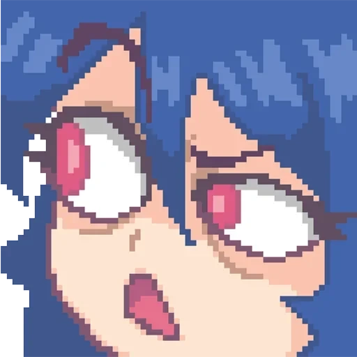 anime, skye hcnone, art pixel, pixel de artes, eh pixylainchka faria