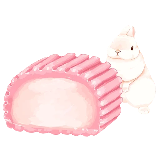 kucing, rochelle marshmallow, marshmallow merah muda, marshmallow putih pink, marshmallow white-pink neva