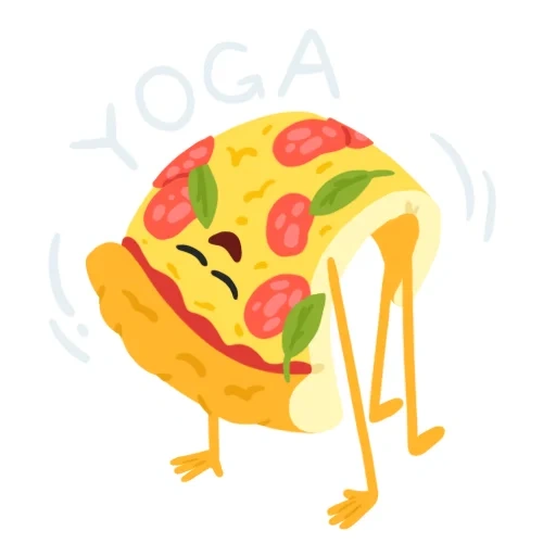 pizza, há também pizza, terno de pizza, cartoon de olho de pizza, pizza de desenho animado