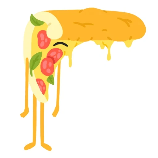 pizza, pizza, a slice of pizza, pizza slice, pizza illustration