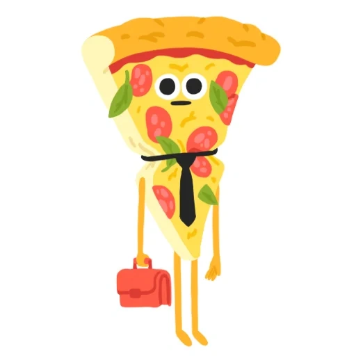 pizza, pizza, pizza set, all the pizza stickers