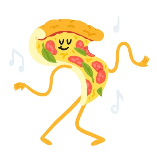 pizza, pizza, dan pizza, set pizza, pizza stiker api