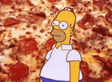 pizza, pizza pizza, pizza juteuse, pizza homer, pizza au pepperoni