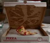 un regalo, pizza pizza, scatola per pizza, imballaggio della pizza, set cottura al cioccolato naturale