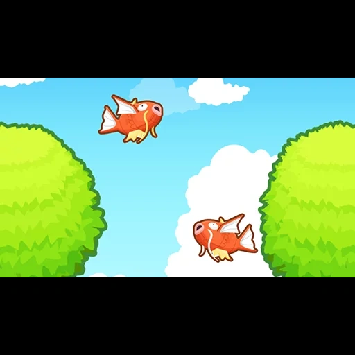 аниме, джамп pokemon, покемоны игра, magikarp jump, pokémon magikarp jump