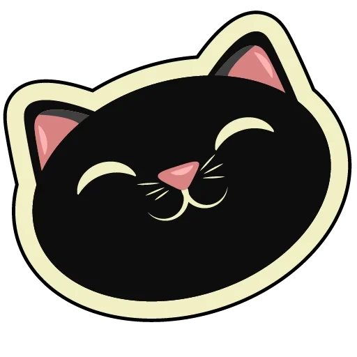 gato icono, broche gato, gato vectorial, insignia de gatito, pegatinas para gatos