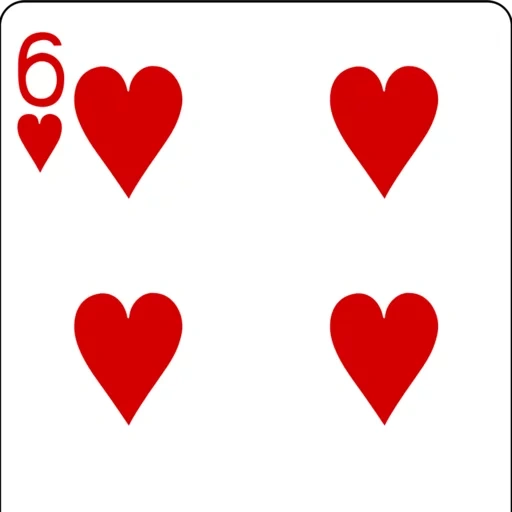 6 vers, cartes de vers, carte 6 vers, jouer aux cartes, cartes à jouer 7 vers