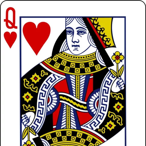 kartu king, bermain kartu, peta cacing wanita, bermain kartu wanita, kartu queen chevere card gadalny