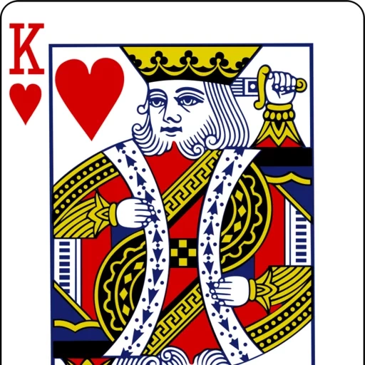 carte du roi, roi des vers, carte king cherve, cartes à jouer king cherve, cartes à jouer à verm roi