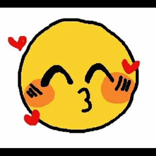 emoticones encantadores, smiley meme es lindo, una sonrisa avergonzada, encantadores emoticones memes, encantadores emoticones de picci