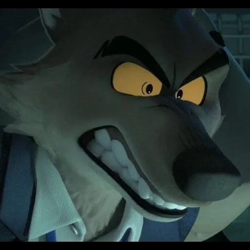 serigala, anime, tuan wolf, kartun orang jahat 2022 fox