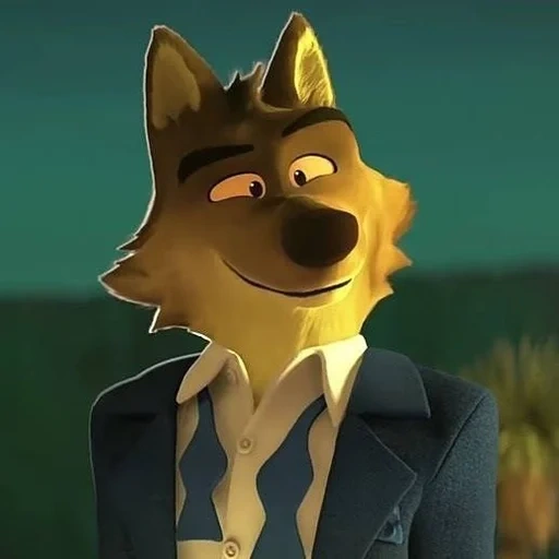 lupo, anime, mr wolf, diane foxington, bad guys cartoon 2022 wolf