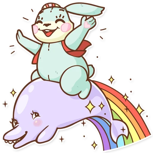 licorne, bébé lapin, le lapin est en peluche, l'affiche est une licorne arc-en-ciel, dessin-cadeau de la licorne