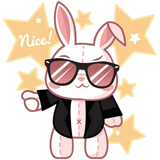 cute little rabbit, rabbit rabbit, rabbit sunglasses