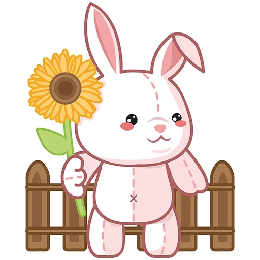 rabbit, little rabbit, cute little rabbit, cute rabbit, rabbit field vector