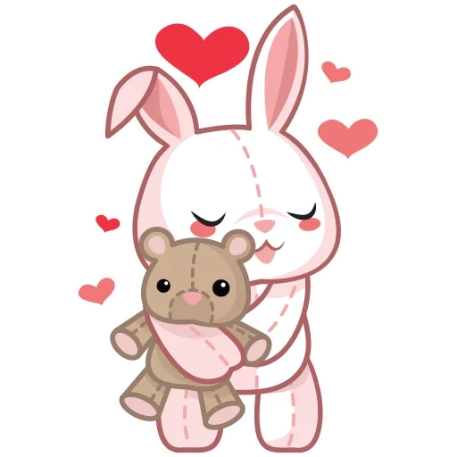 piccolo coniglietto carino, bel coniglietto, honey rabbit, schizzo di coniglietto carino, festa della mamma lovely lepre