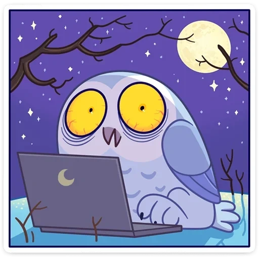 owl, dessins animés de hiboux