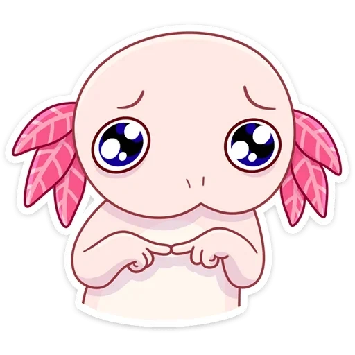 po y fo, axolotle lotti, dulce axolotl, dibujo axolotl