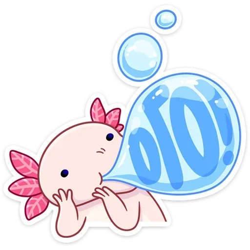 arte de axolotl, axolotl kawaii, dibujo axolotl, axolotl art kawai, dibujos animados axolotl