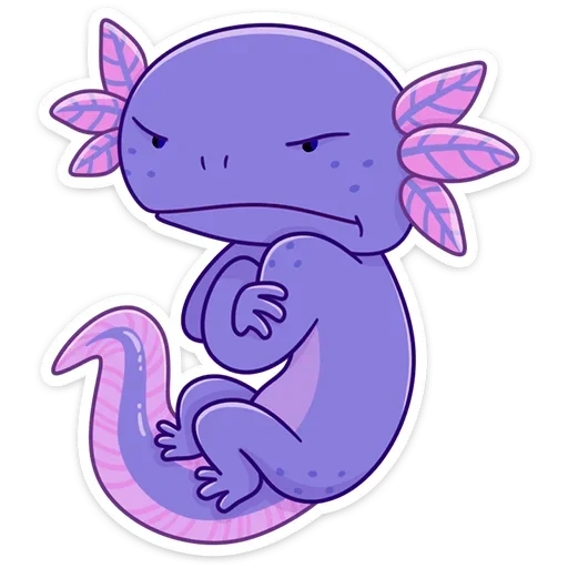 por f, axolotl, eles riem no ford, adesivos axolotados no