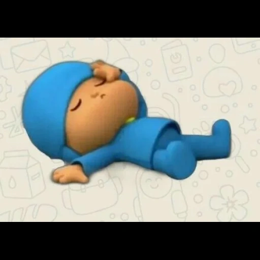 shock cried, cartoon pokoyo, let's go pocoyo, pocoyo screaming, the person who speaks is my peace oh