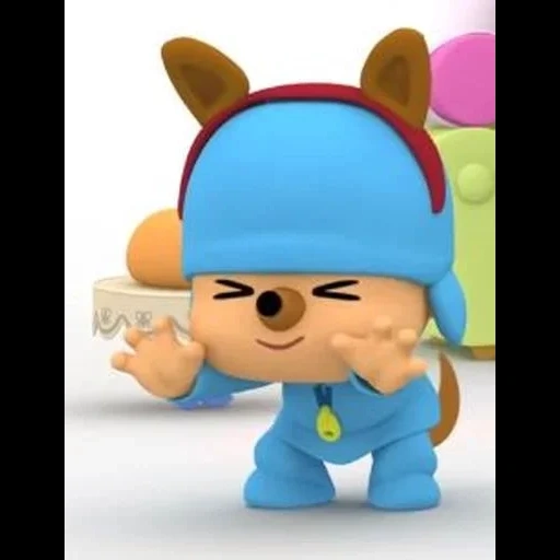 pogo pato, héroe de la paz, cálmate los juguetes, lete's go pocoyo, la persona que habla es mi calma oh