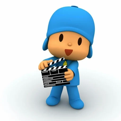 humio, bogoyore, pocoyo go away, pokoyo cartoon characters, animated series stills