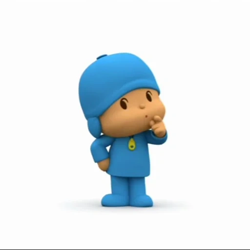 poleso, opao lola, pato, pocoyo boy, poleso de dibujos animados