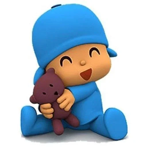 hughio, pogo jorée, let go pocoyo, la figura della pace, serie di cartoni animati