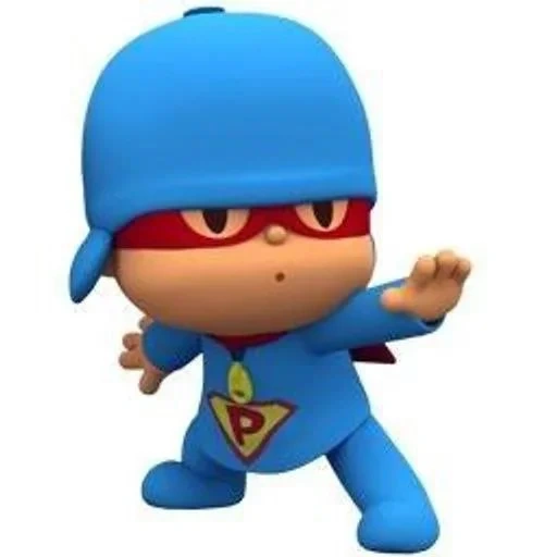 pocoyo, kacamata pokoyo, let's go pocoyo, pocoyo superhero, dormansi super dormansi