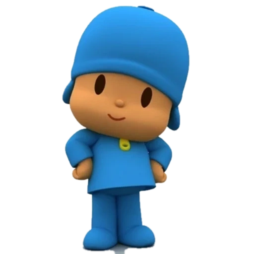 poreso, opao ray, canard pocoyo, dessin animé, allons pocoyo