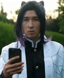 cosplay, giyu cosplay, bermain peran anime, bermain peran samurai, chaiye tatsuya cosplay