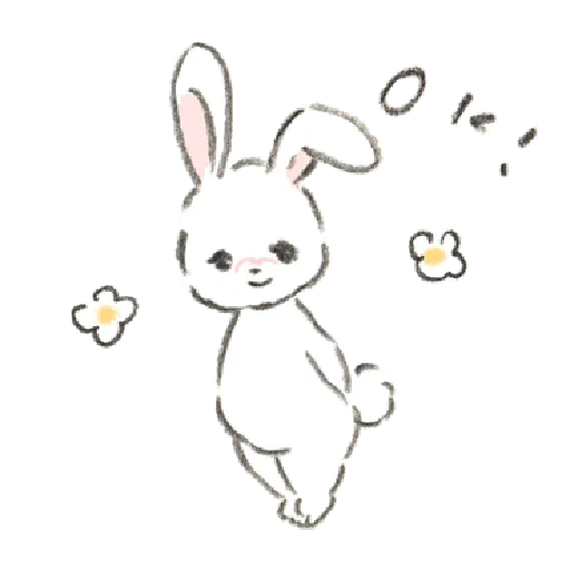 croquis de lapin, croquis de lapin, lapin crayon, croquis au crayon de lapin, dessin au crayon de dessin de lapin mignon