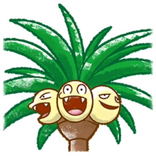 exeggutor, alola exeggutor, exeggutor pokemon, pokemon alola exiggator, listen sie pokémon in generation i ein