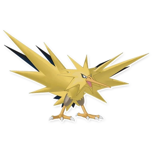 zapdos, запдос покемон, запдос покемон го, шайни запдос обычный, шайни запдос покемон го