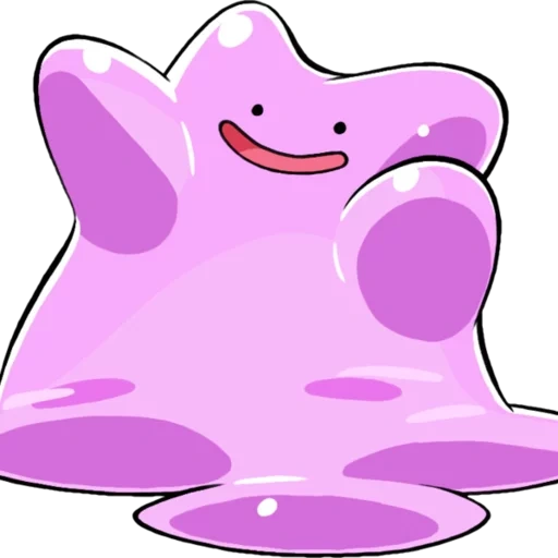 pokemon, clipart, pokemon ditto, ditto pokemon jelly, daftar pokémon diperkenalkan di generasi i